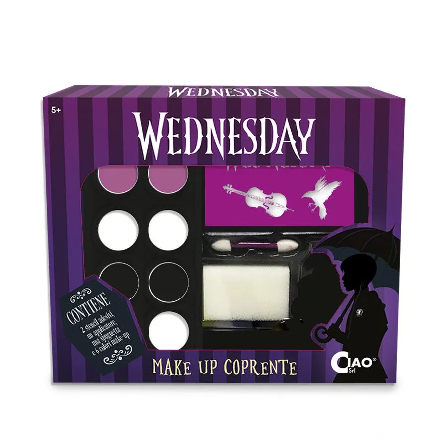 Halloween Wednesday makeup sæt