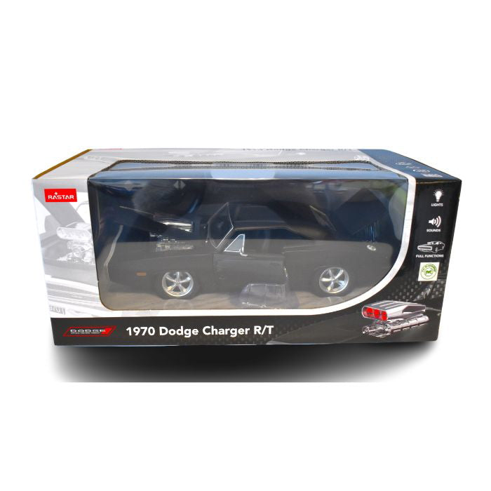 Rastar RC 1970 Dodge Charger med motor og lyd