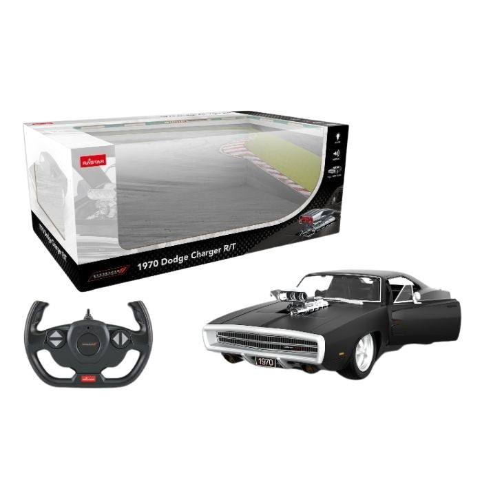 Rastar RC 1970 Dodge Charger med motor og lyd