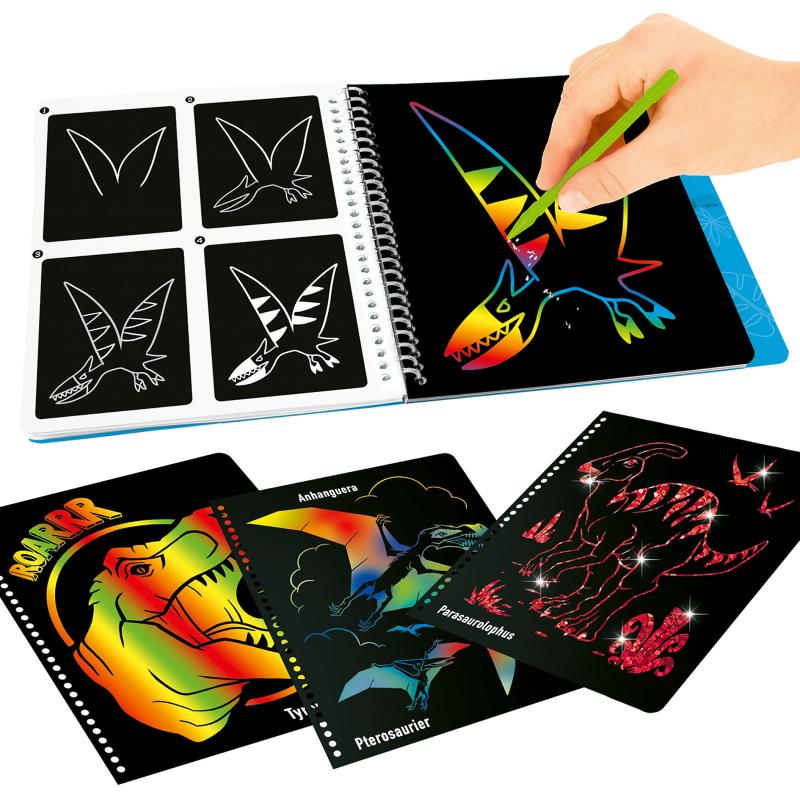 Dino World Magic Scratchbog