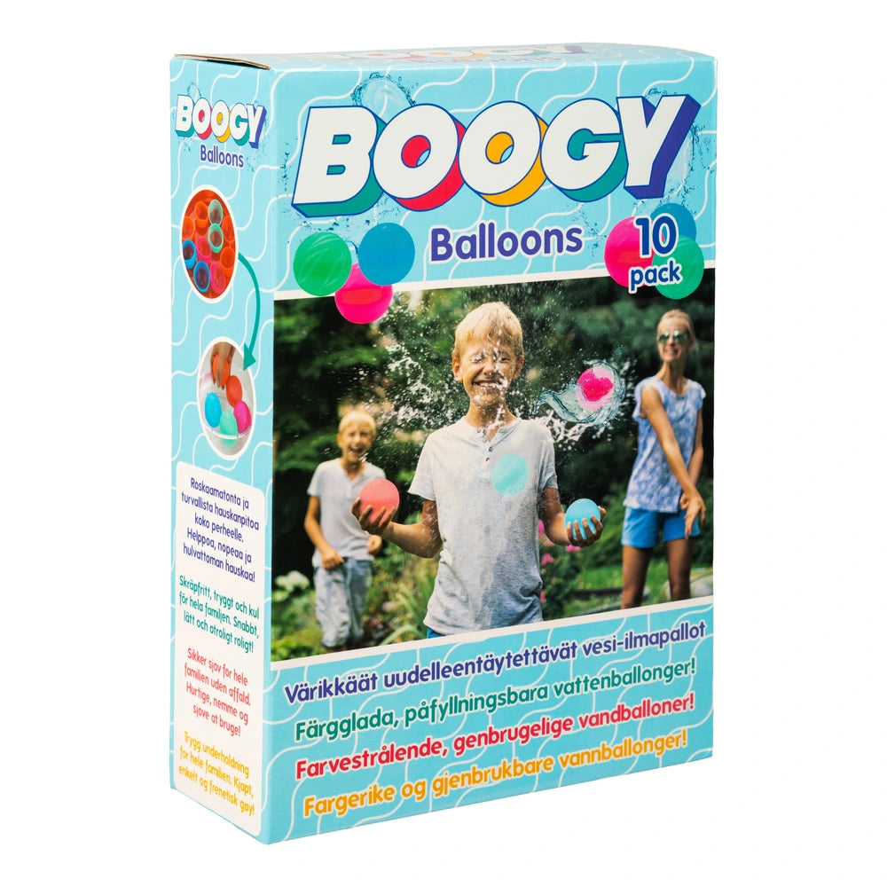 Boogy Genanvendelige vandballoner 10 stk.