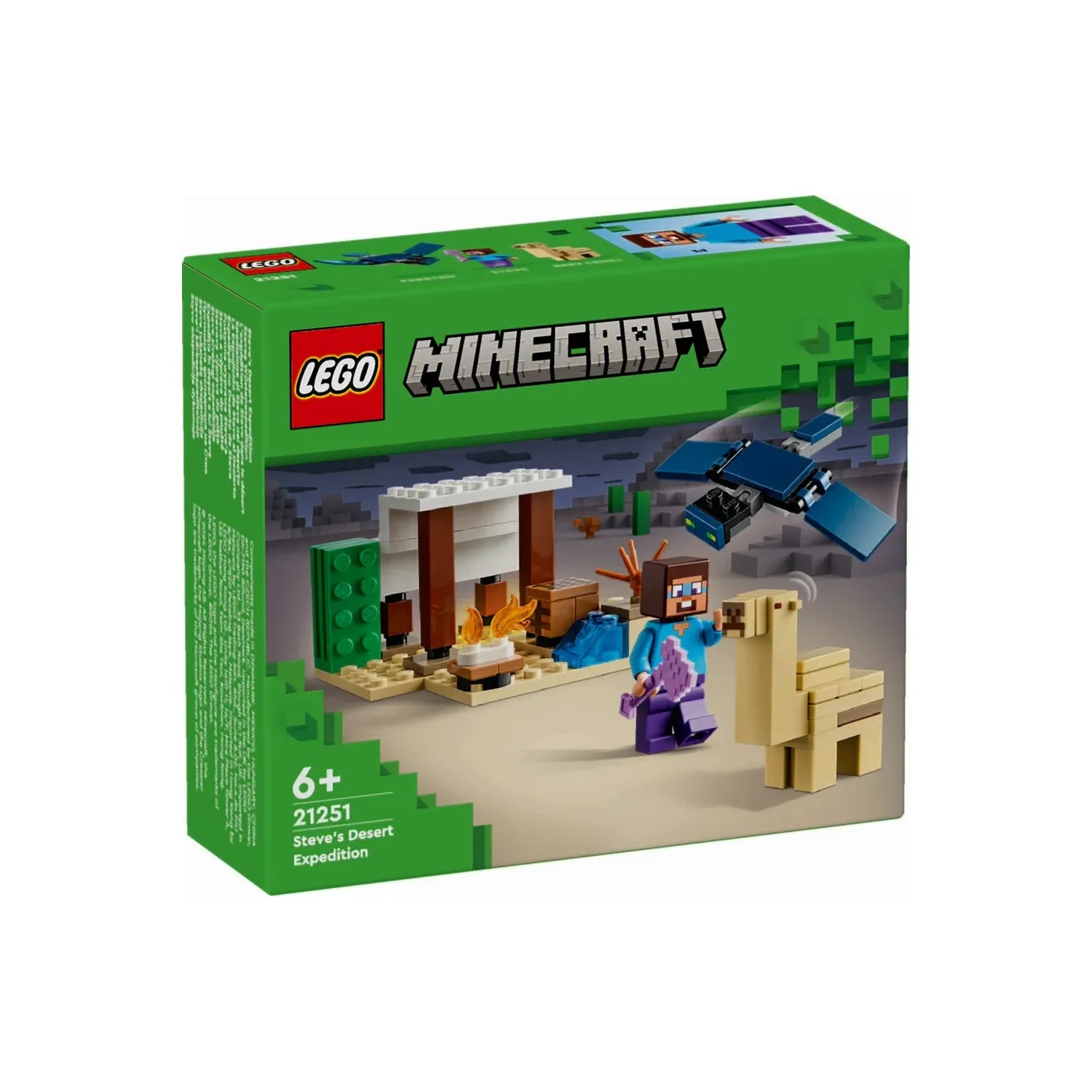 LEGO® Minecraft Steves ørkenekspedition 21251
