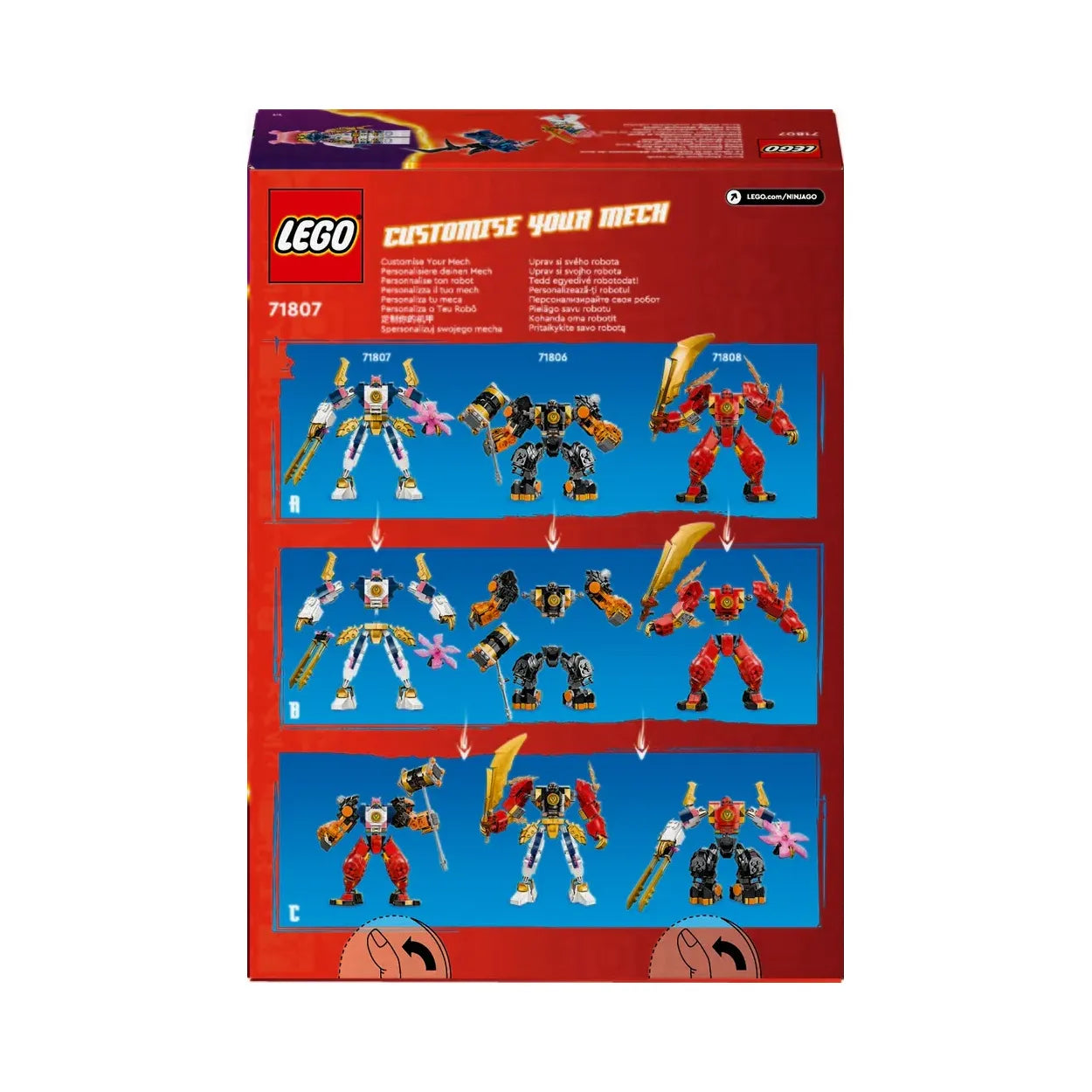 LEGO® Ninjago Soras Tech-elementrobot 71807