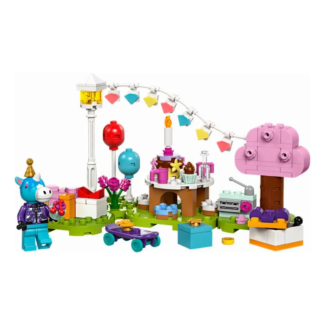 LEGO® Animal Crossing, Fødselsdagsfest for Julian 77046