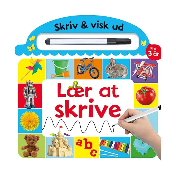 Skriv og visk ud - Lær at skrive