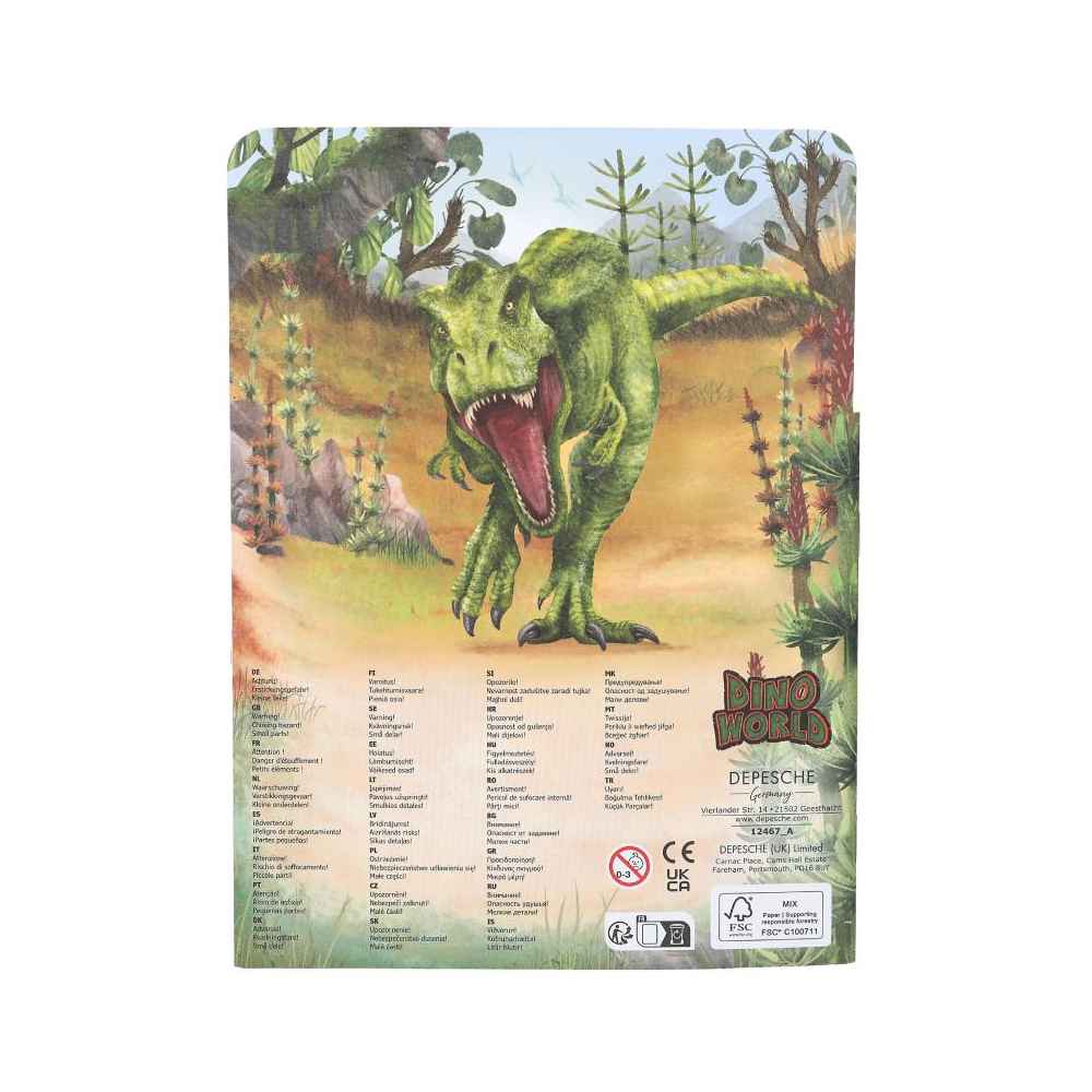 Dino World Mini Sticker Fun