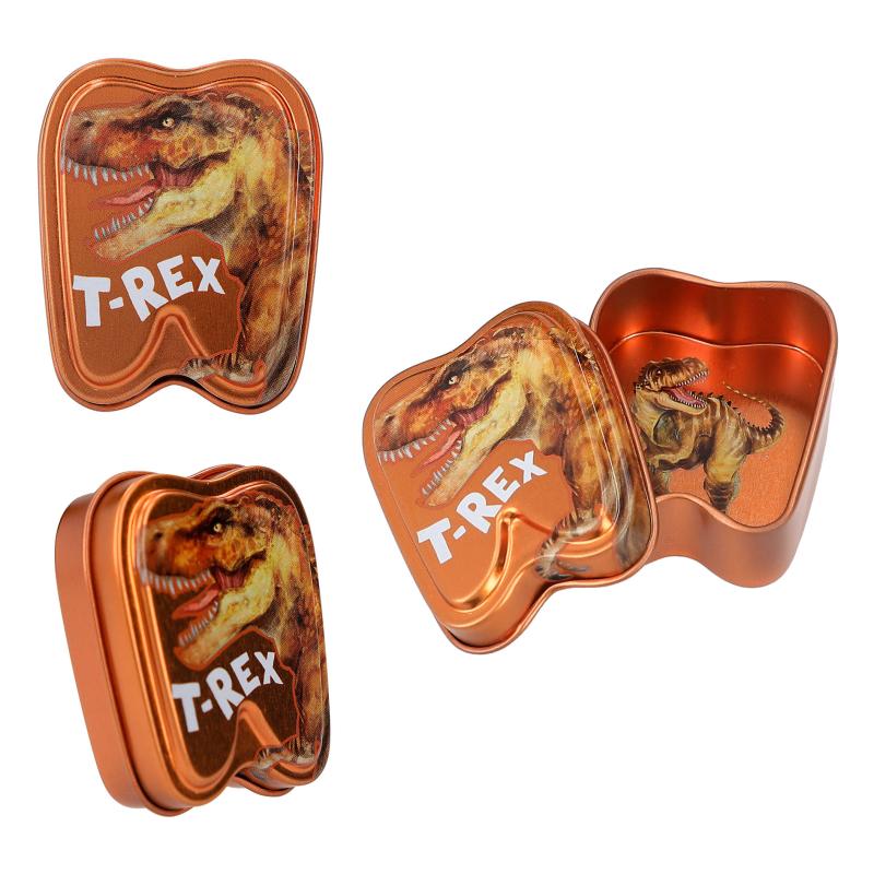 Dino World Mælketandsæske ass. 1 stk.