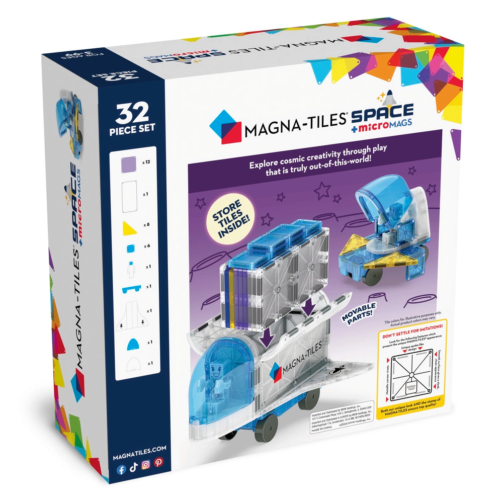 Magna-Tiles Space 32 dele