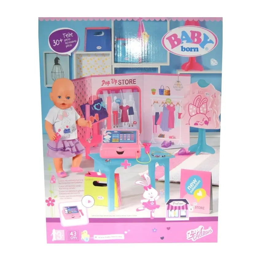 BABY born Dukkeudstyr, Pop Up Butik