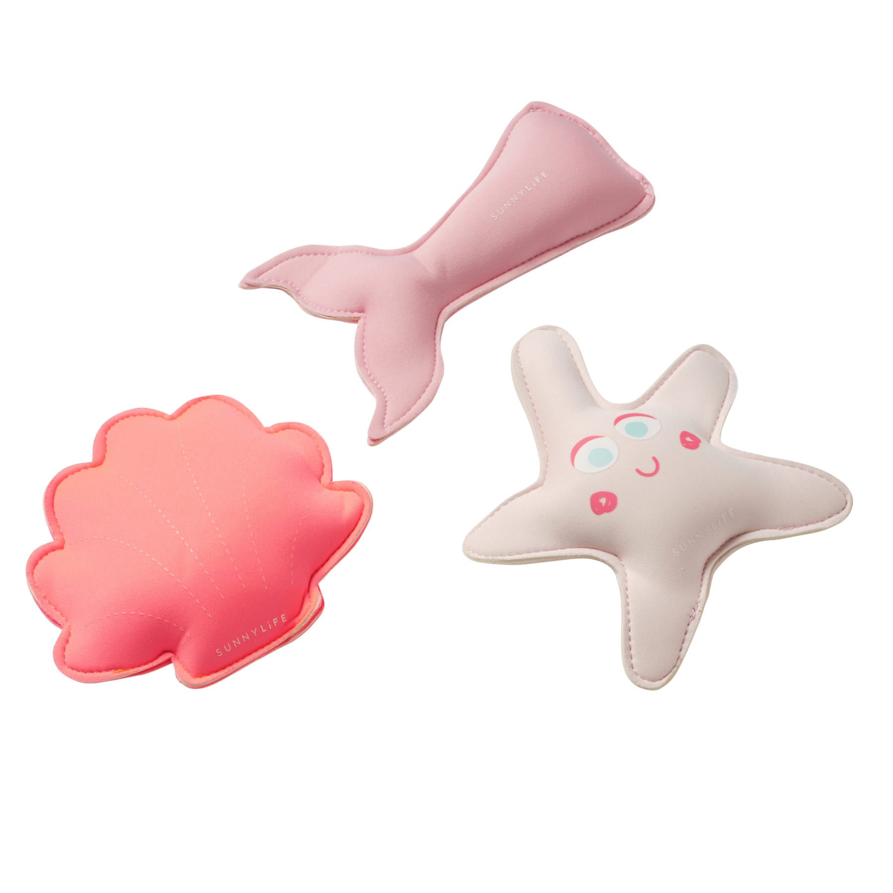 Sunnylife Dive Buddies 3 stk. Melody The Mermaid Neon Strawberry