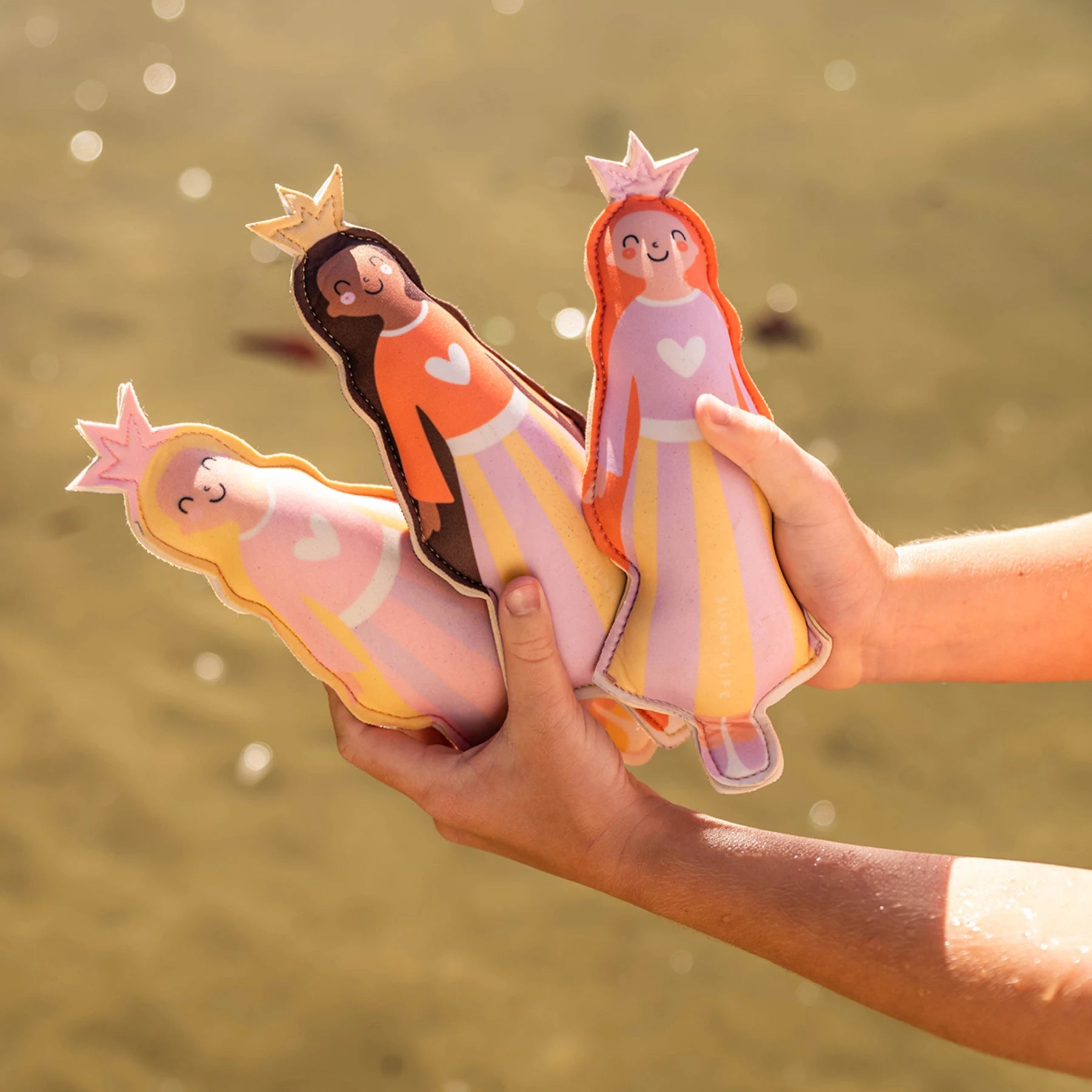 Sunnylife Dive Buddies 3 stk. Princess Swan Multi