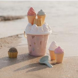 Little Dutch Spandsæt med isvafler, Ocean Dreams pink