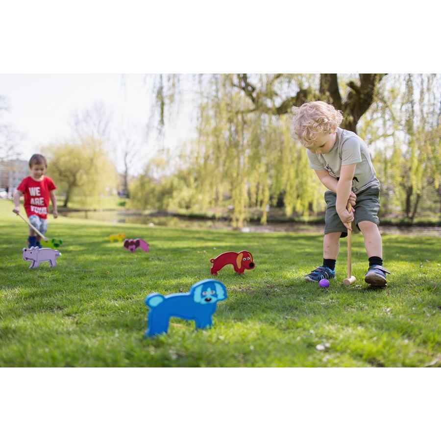 BS Kroket junior i træ med hunde