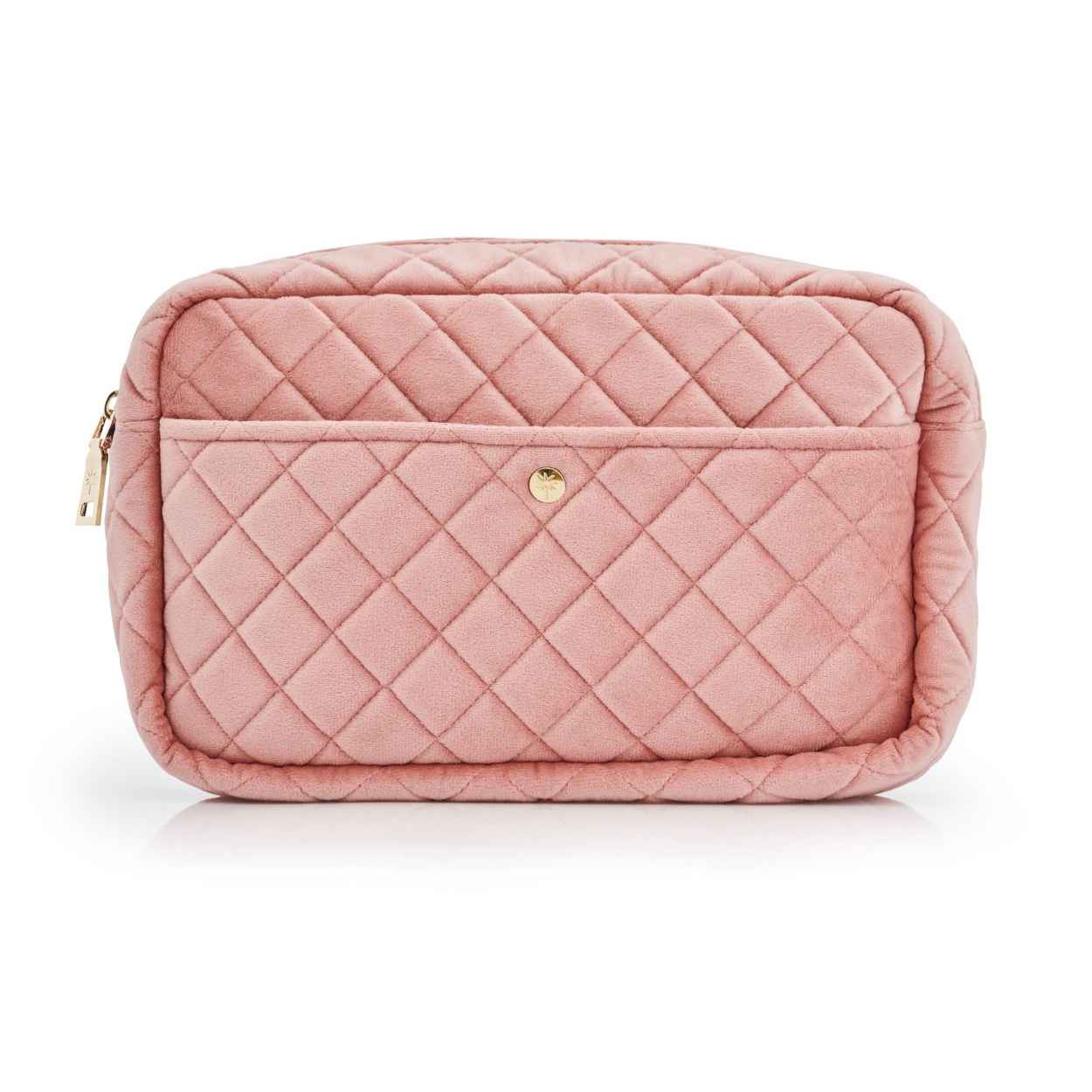 Fan Palm Beauty Bag large, Velvet Rose