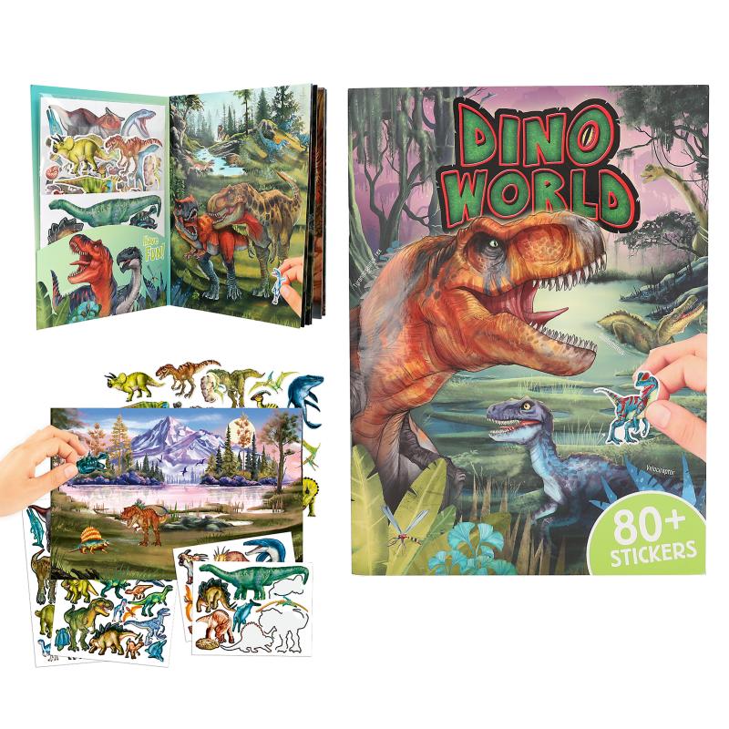 Dino World Stickerworld Puffy