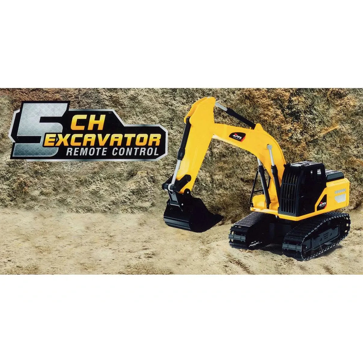 RC Constructions Excavator, Fjernstyret gravko med lys