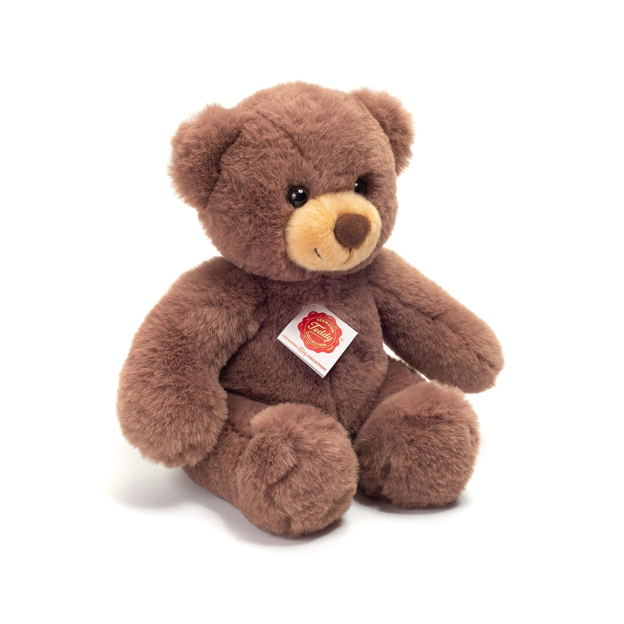 Teddy Hermann Siddende bamse 30 cm, Chokoladebrun
