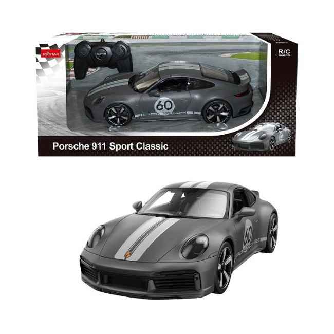 Rastar RC Porsche 911 Sport Classic med lys