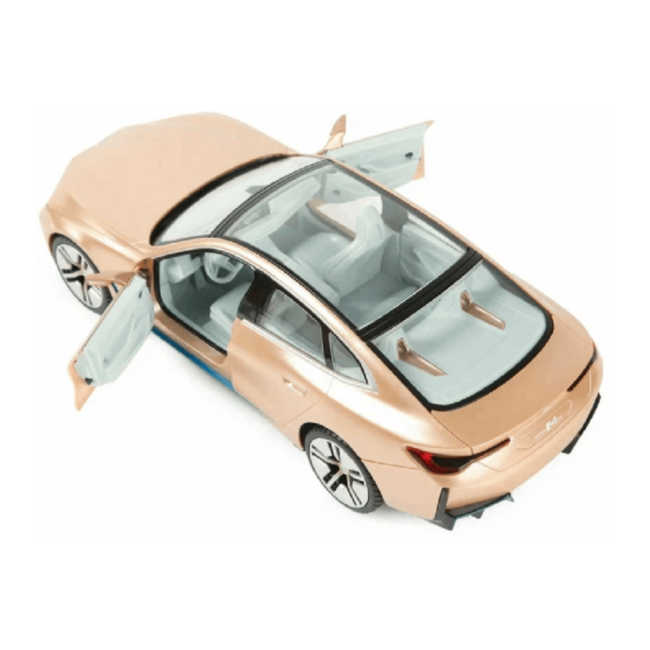 Rastar RC BMW i4 Concept med lys, Mat guld
