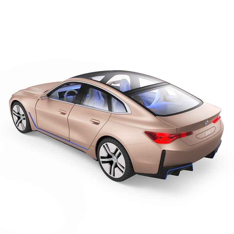 Rastar RC BMW i4 Concept med lys, Mat guld