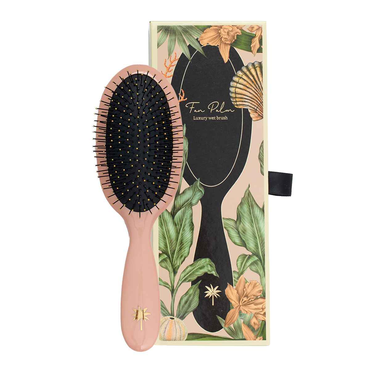 Fan Palm Wet Brush medium, Beach Rose