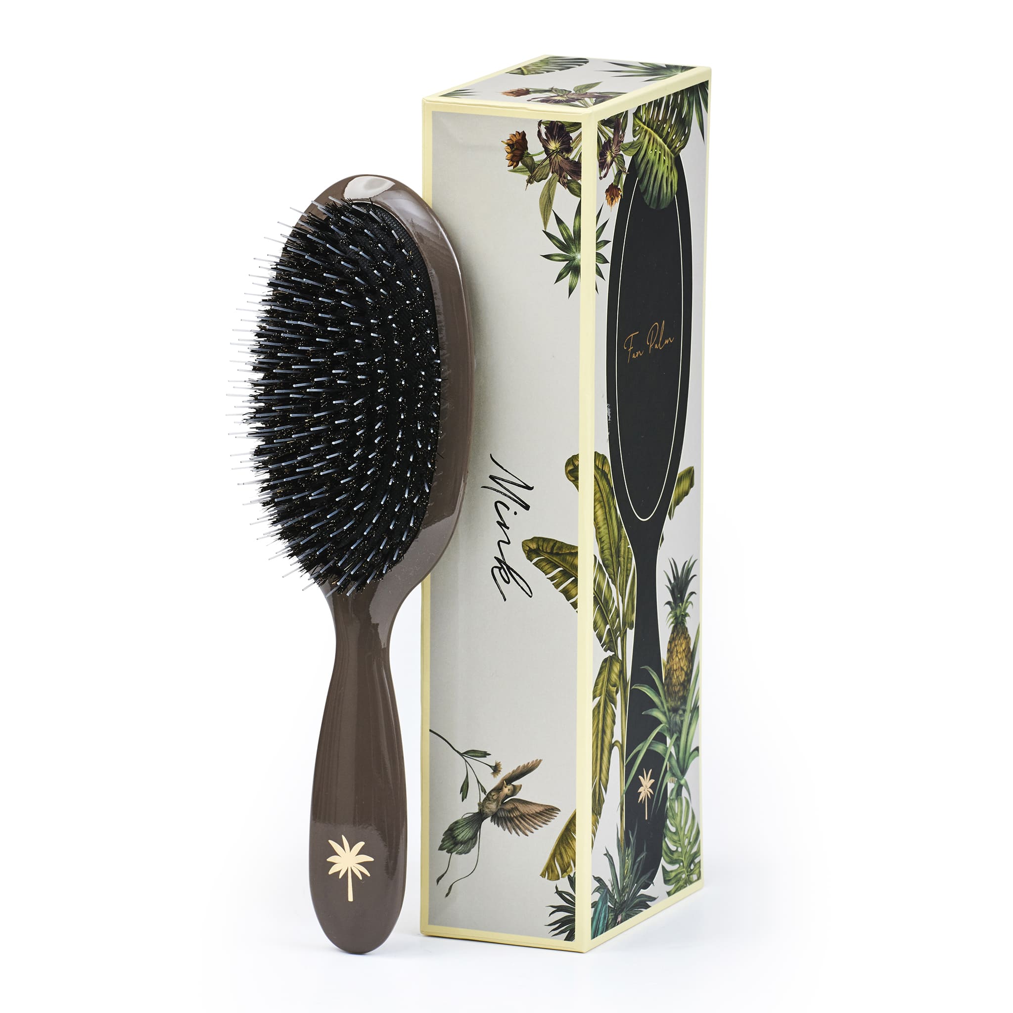 Fan Palm Brush medium, Mink Warm Grey