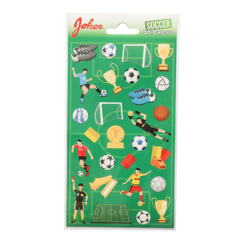 Stickers 1 ark, Fodbold