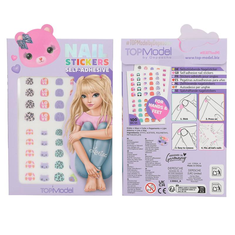TOPModel Beauty and Me Neglestickers ass. 1 pk.