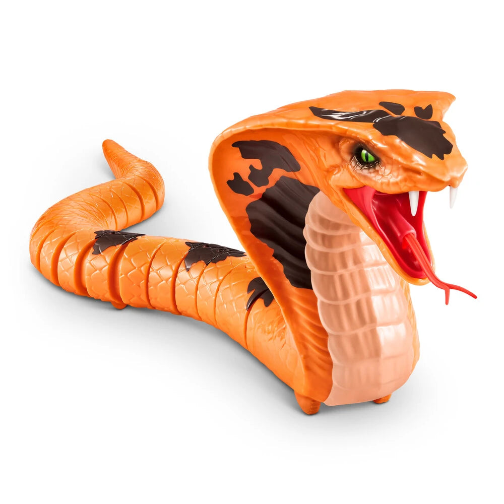 Robo Alive Cobra Slange orange