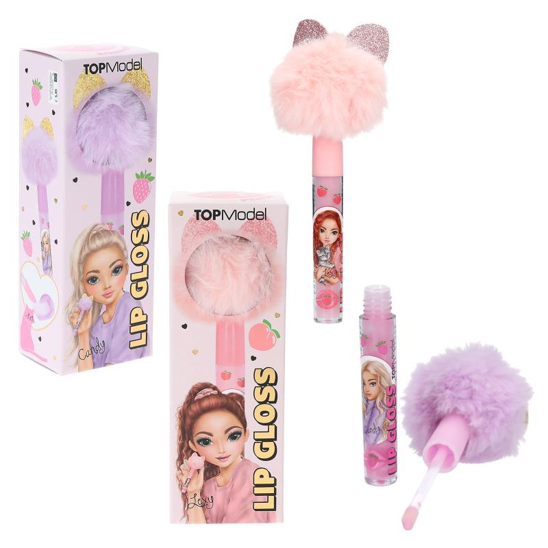 TOPModel Beauty and Me Lipgloss med Pompom ass. 1 stk.