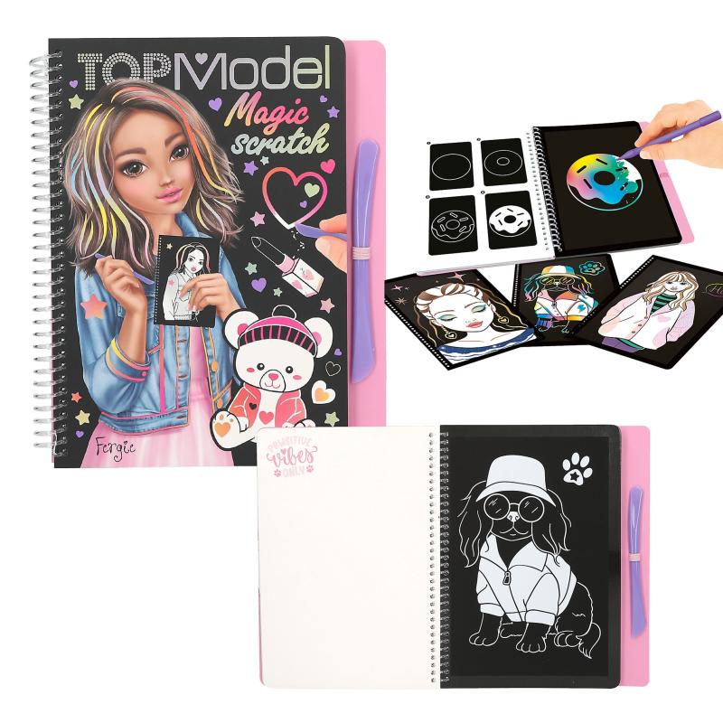 TOPModel Magic Scratchbog