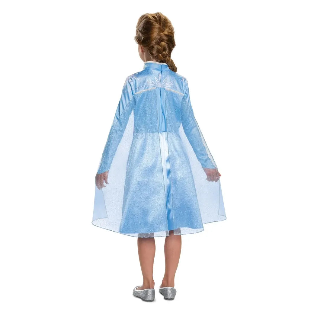 Disney Frozen Elsa dragt str. 5-8 år, Blå