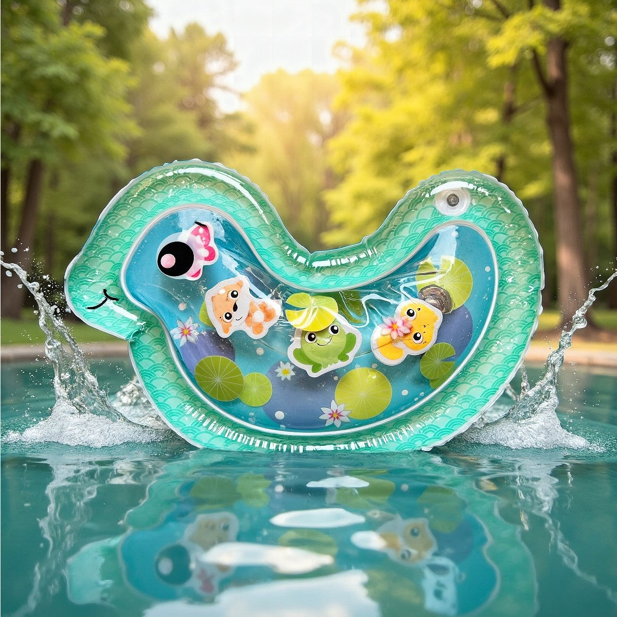 Playgro Vandaktivitetsmåtte, Andedammen