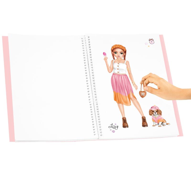 TOPModel Dress me up Stickerbog