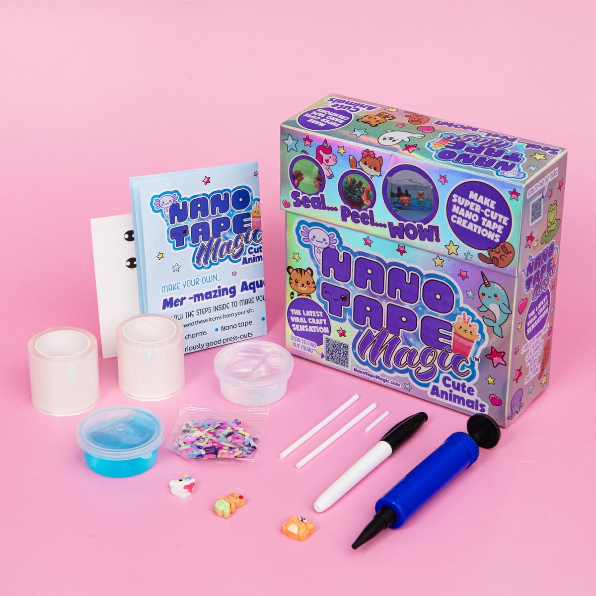 Nano Tape Magic Cute Animals, Klassiske søde dyr