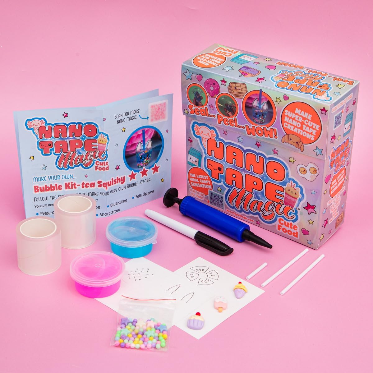 Nano Tape Magic Cute Foods, Klassisk sød mad