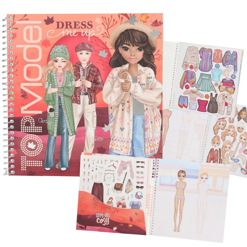 TOPModel Dress me up Stickerbog, Cosy