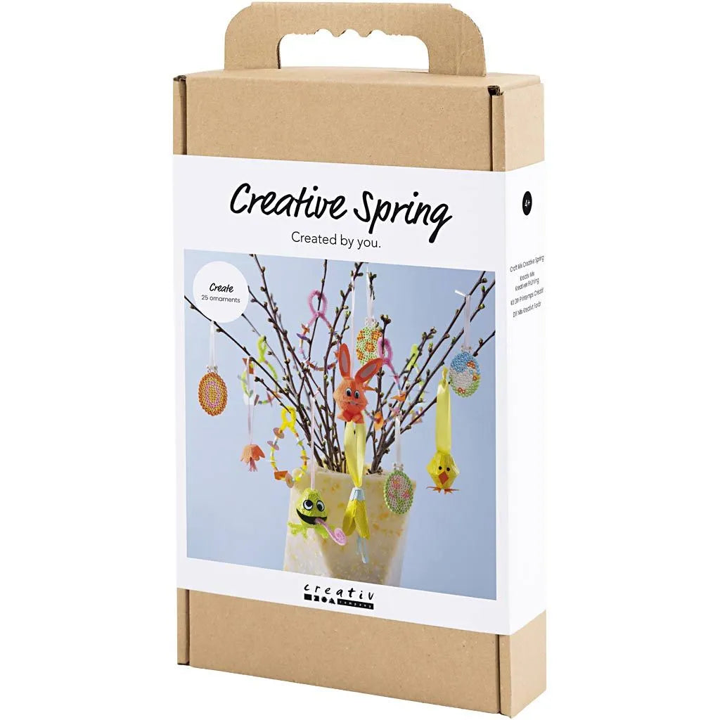 Creativ Company DIY Kit Ornamenter, Kreativt forår