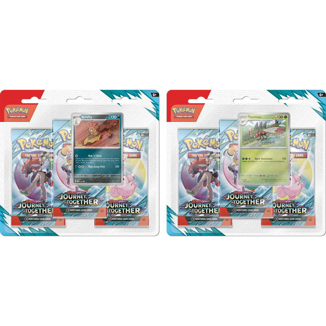 Pokémon Blisterpack SV9 Journey Together ass. 1 pk.