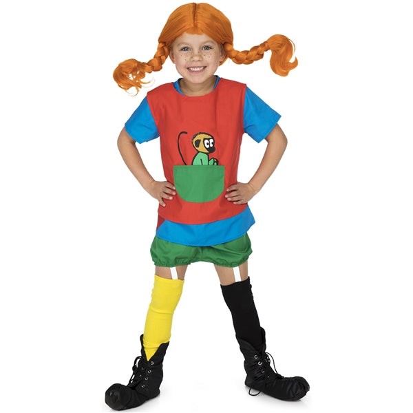 Pippi dragt 4-6 år