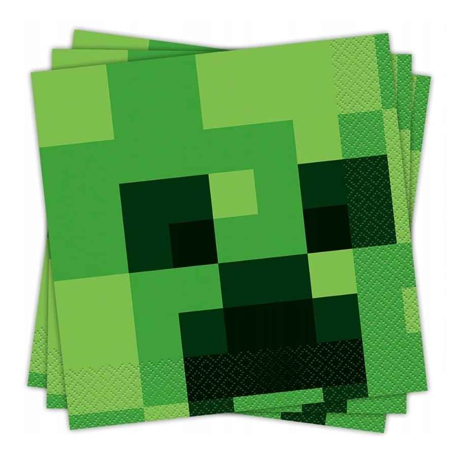 Minecraft Servietter 20 stk.