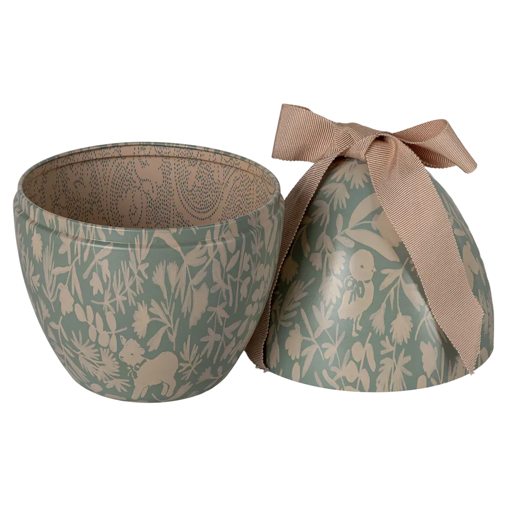 Maileg Metalæg uden indhold 18 cm, Mint