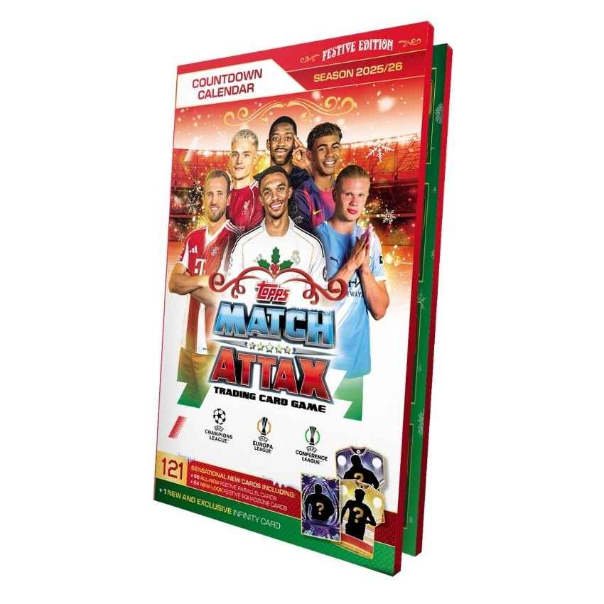 Topps Match Attax Champions League Julekalender 2025-2026