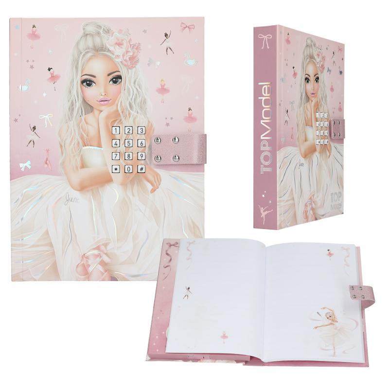 TOPModel Dagbog med kodelås og musik, Ballet