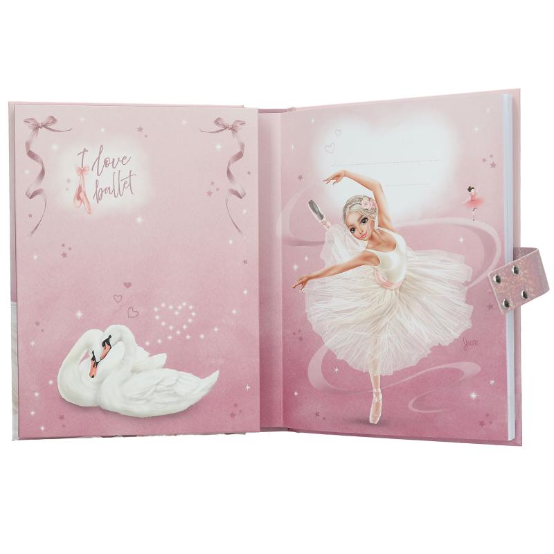 TOPModel Dagbog med kodelås og musik, Ballet