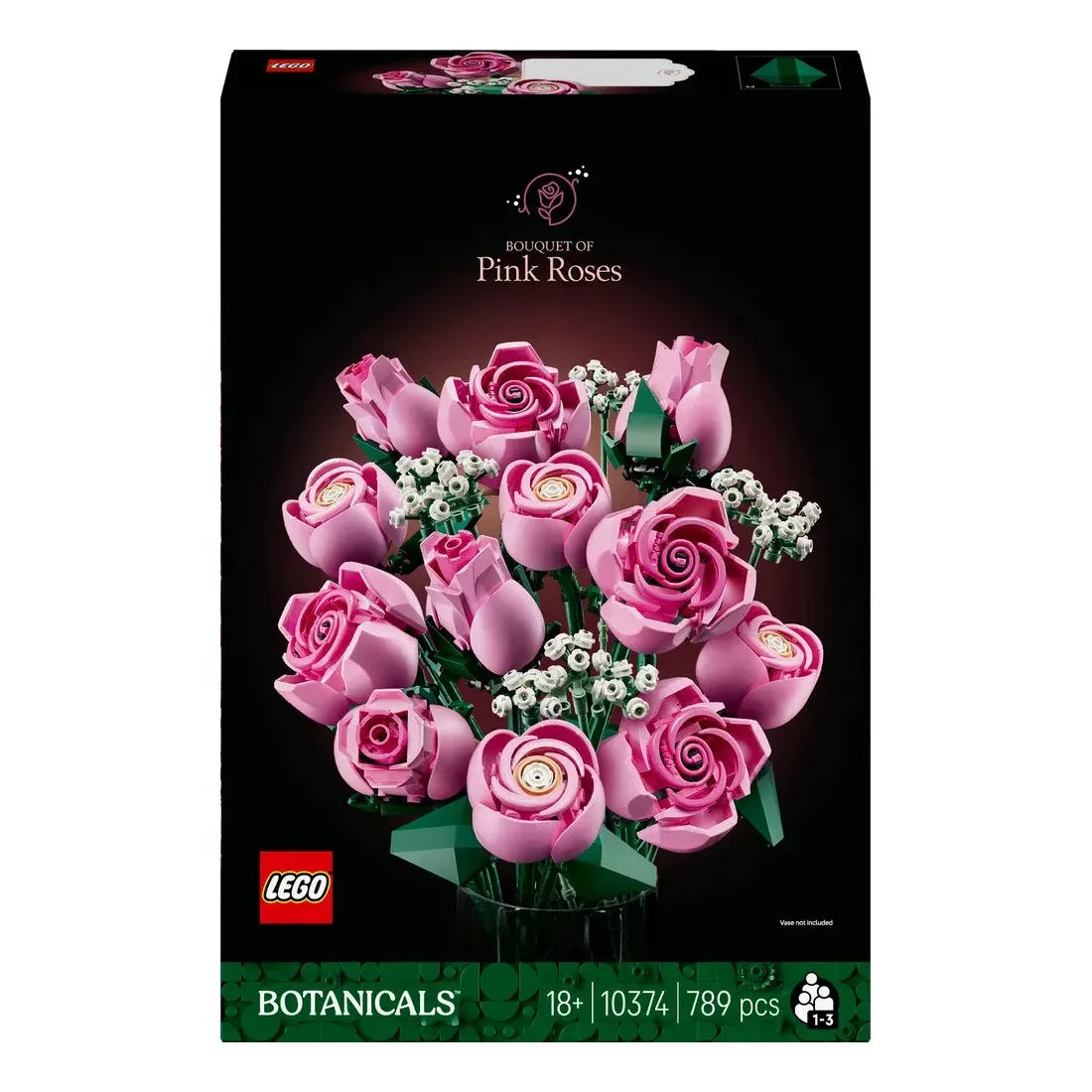 10374 LEGO Botanicals Buket af pink roser