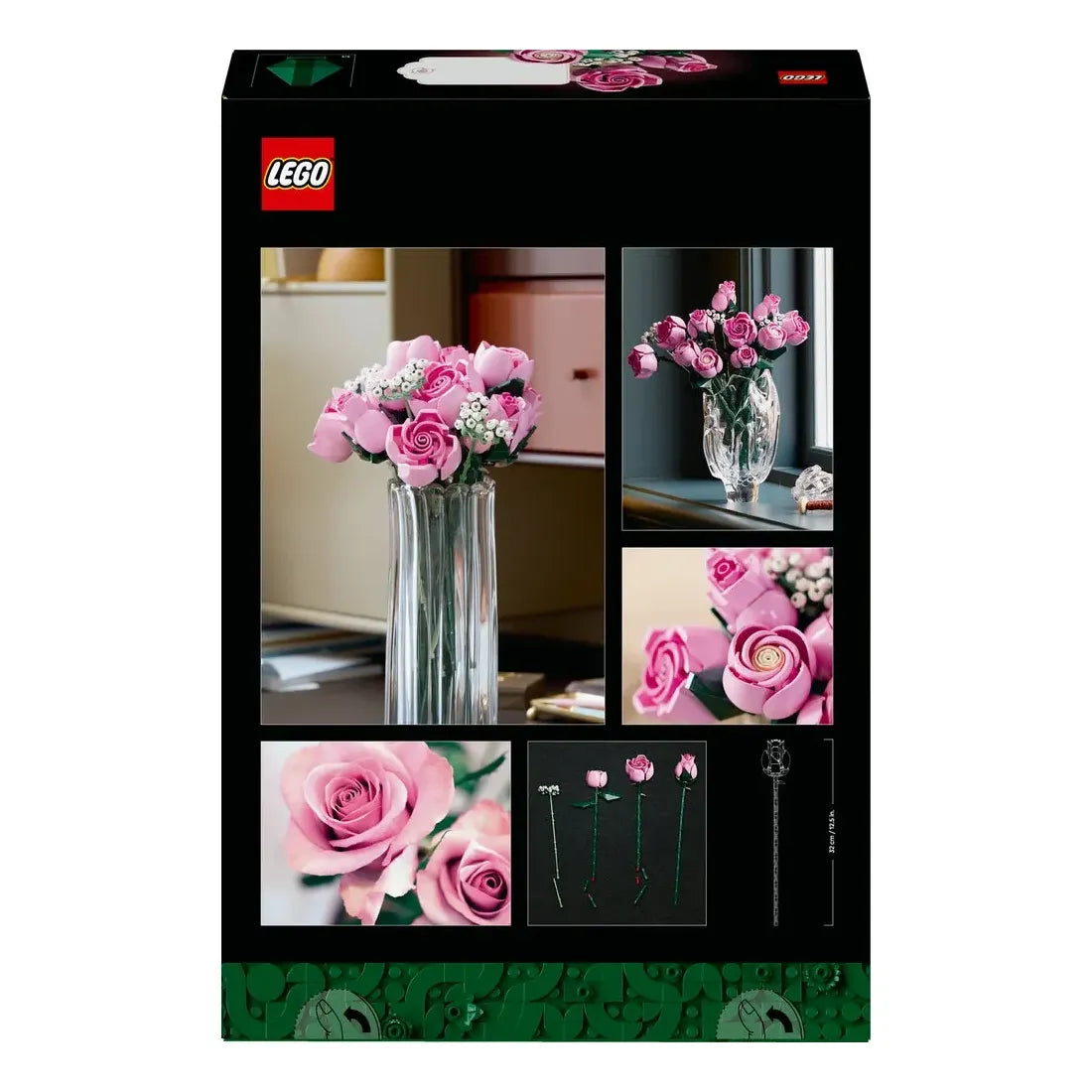 10374 LEGO Botanicals Buket af pink roser