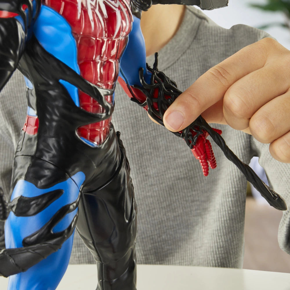 Marvel Spider-Man Venom Versus Spider-Man Liquid Shifter