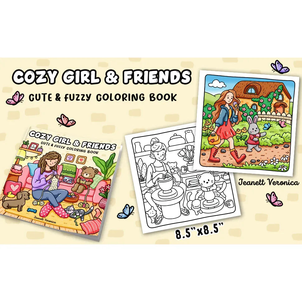 Cozy Malebog Girl & Friends