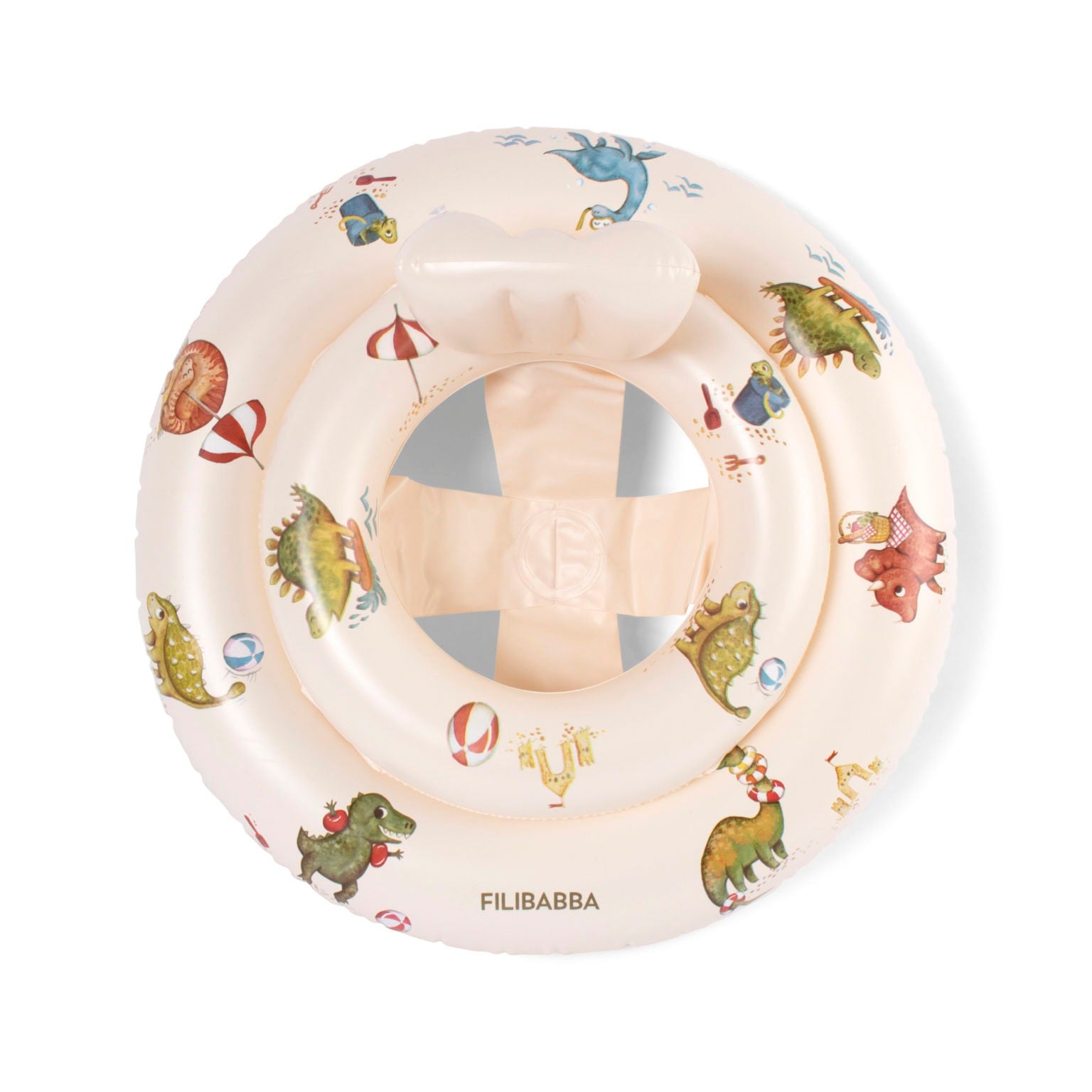 Filibabba Babybadering Alfie, Dino Beach